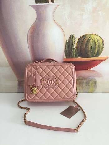 Chanel Vanity Bag Pink