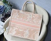 Dior Book Tote Pink - 4