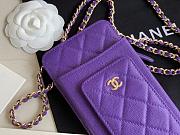 Chanel Phone Purse purple - 2