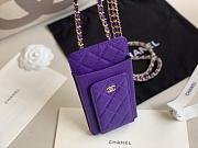 Chanel Phone Purse purple - 3