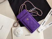 Chanel Phone Purse purple - 6