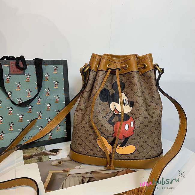 Disney x Gucci small bucket bag - 1