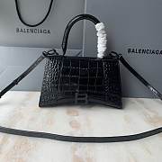 BALENCIAGA HOURGLASS SMALL TOP HANDLE BAG - 4