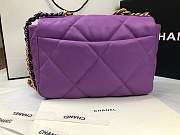 Chanel 19 Flap Bag Purple - 6