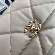 Chanel 19 Flap Large Bag Beige - 5