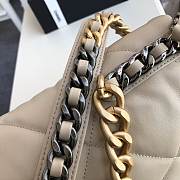 Chanel 19 Flap Large Bag Beige - 6