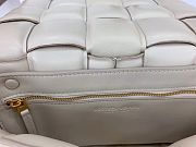 BOTTEGA VENETA PADDED CASSETTE BAG WHITE - 5