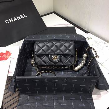 Chanel CF Mini Pear Black Bag