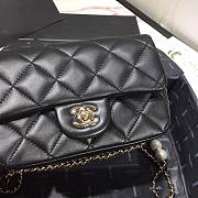 Chanel CF Mini Pear Black Bag - 2