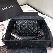 Chanel CF Mini Pear Black Bag - 4