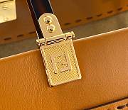 Fendi Sunshine Brown Tote Bag 41cm - 6