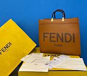 Fendi Sunshine Brown Tote Bag 41cm - 1