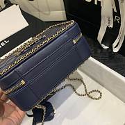 Chanel Vanity Case Navy Small - 3