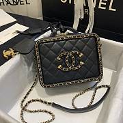 Chanel Vanity Case Black Small - 1