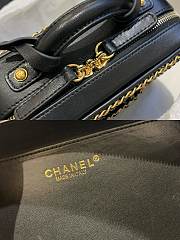 Chanel Vanity Case Black Small - 6