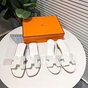 hermes slippers calfskin - 1