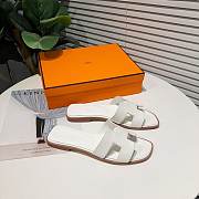 hermes slippers calfskin - 6