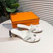 hermes slippers calfskin - 3