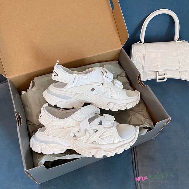 Balenciaga sandals White for Men and Women - 1