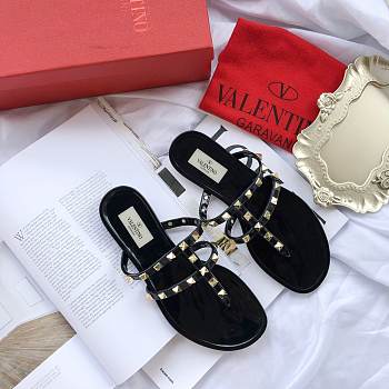 Valentino Slippers Black