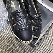 Chanel Espadrilles All Balck - 3