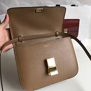 Celine Classis box Brown - 4