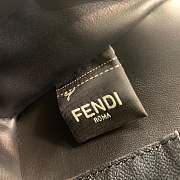 Fendi BAGUETTE MINI Brown Sheepskin Bag - 4