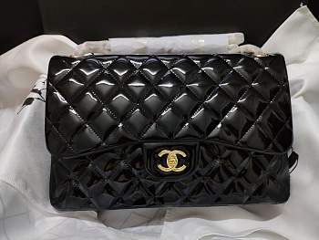 Chanel CF 30cm  Patent Leather Bag