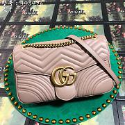 Gucci Marmont Dusty pink Large size  - 2