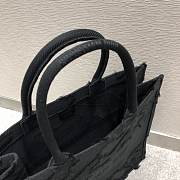 Dior Book Tote Black - 4