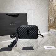 YSL Shoulder Bag All black - 6