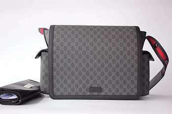 Gucci Gucci GG Messenger Diaper Bag 658542 in Black 