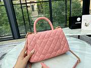 Chanel Coco Handle pink 24cm - 2