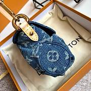 LV Denim Pleaty Bag  - 6