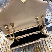 YSL LouLou Mediuml bag in Beige - 2