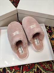 Chanel slippers black&pink&white 002 - 6