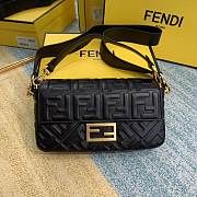 Fendi Baguette Black Medium  - 1