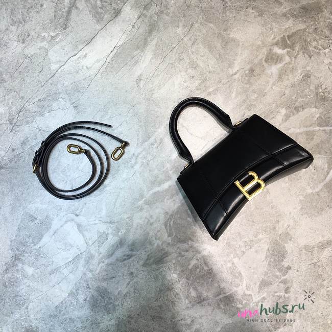 BALENCIAGA HOURGLASS MINI BAG - 1