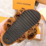 LV fur slippers - 3