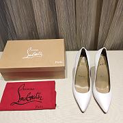 Christina Louboutin Heels in White - 2