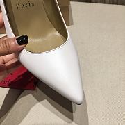 Christina Louboutin Heels in White - 3