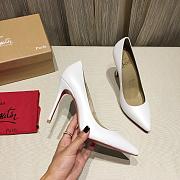 Christina Louboutin Heels in White - 5