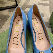 Gucci shoes in blue - 5