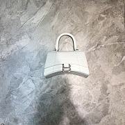 BALENCIAGA HOURGLASS MINI BAG White - 2