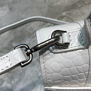 BALENCIAGA HOURGLASS SMALL BAG White - 4