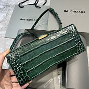 BALENCIAGA HOURGLASS SMALL TOP HANDLE BAG Green - 6