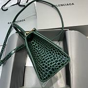 BALENCIAGA HOURGLASS SMALL TOP HANDLE BAG Green - 4