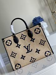 LV onthego Monogram Raffia New 35cm - 5