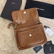 YSL NIki bag in Brown 28cm medium - 2