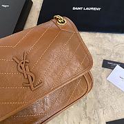 YSL NIki bag in Brown 28cm medium - 5